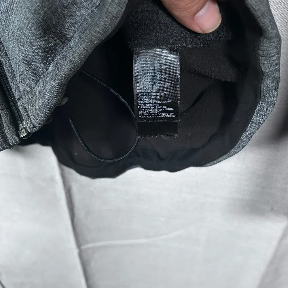 The North Face Apex‎ Bionic Softshell Jacket Mens XL Gray Full Zip Windbreaker